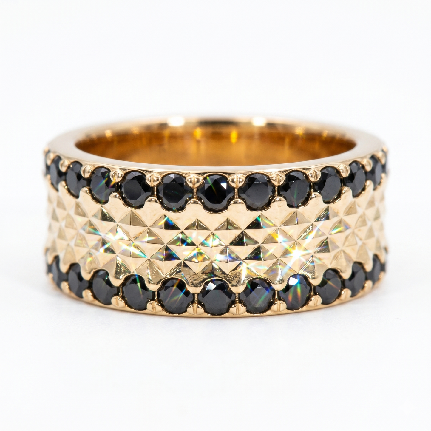 Black Diamond Wedding band