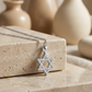 Spiritual Star of David Pendant – 14K Gold Lab Diamonds