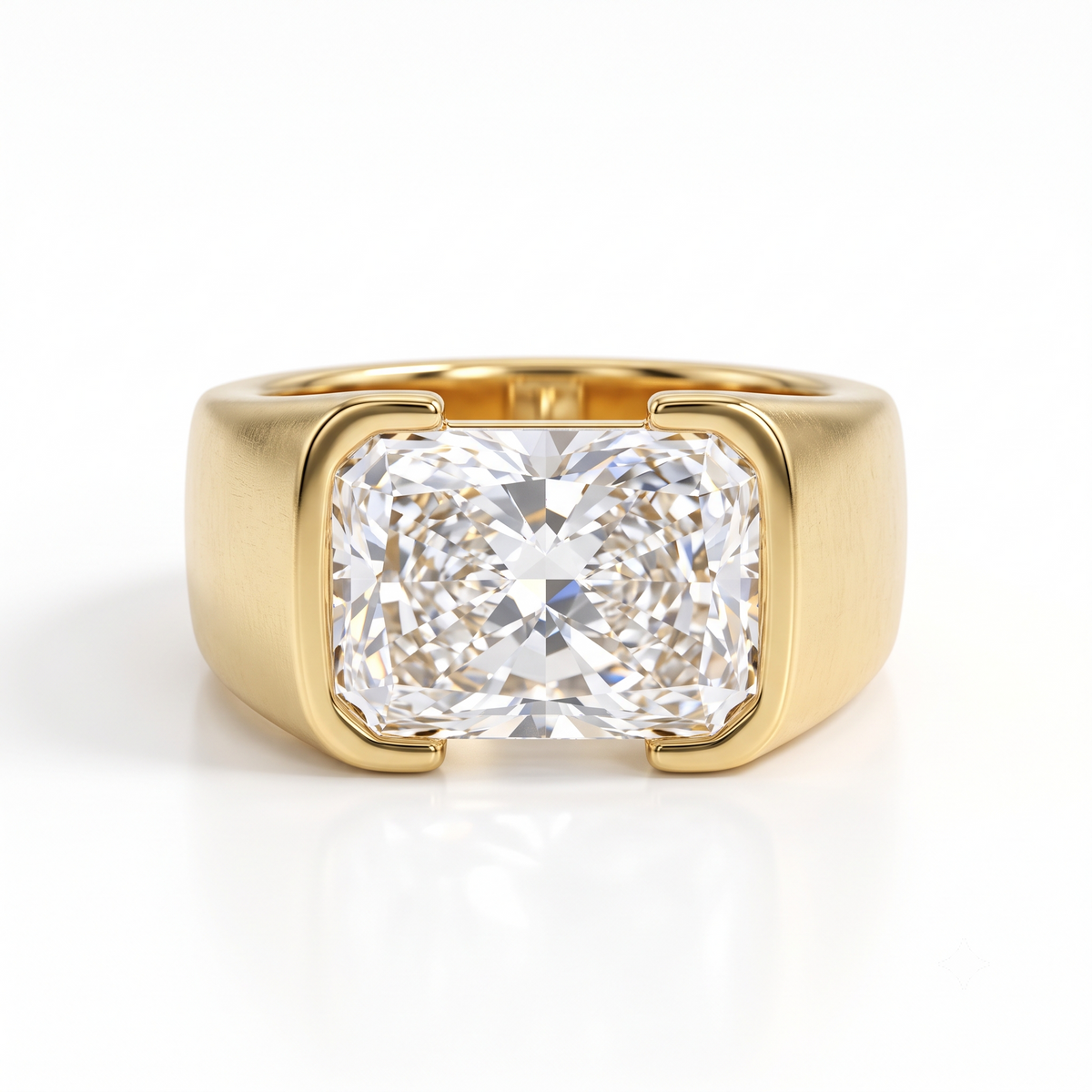radiant diamond engagement rings​

