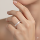 1.50 Ct Emerald Cut Lab-Grown Wedding Band