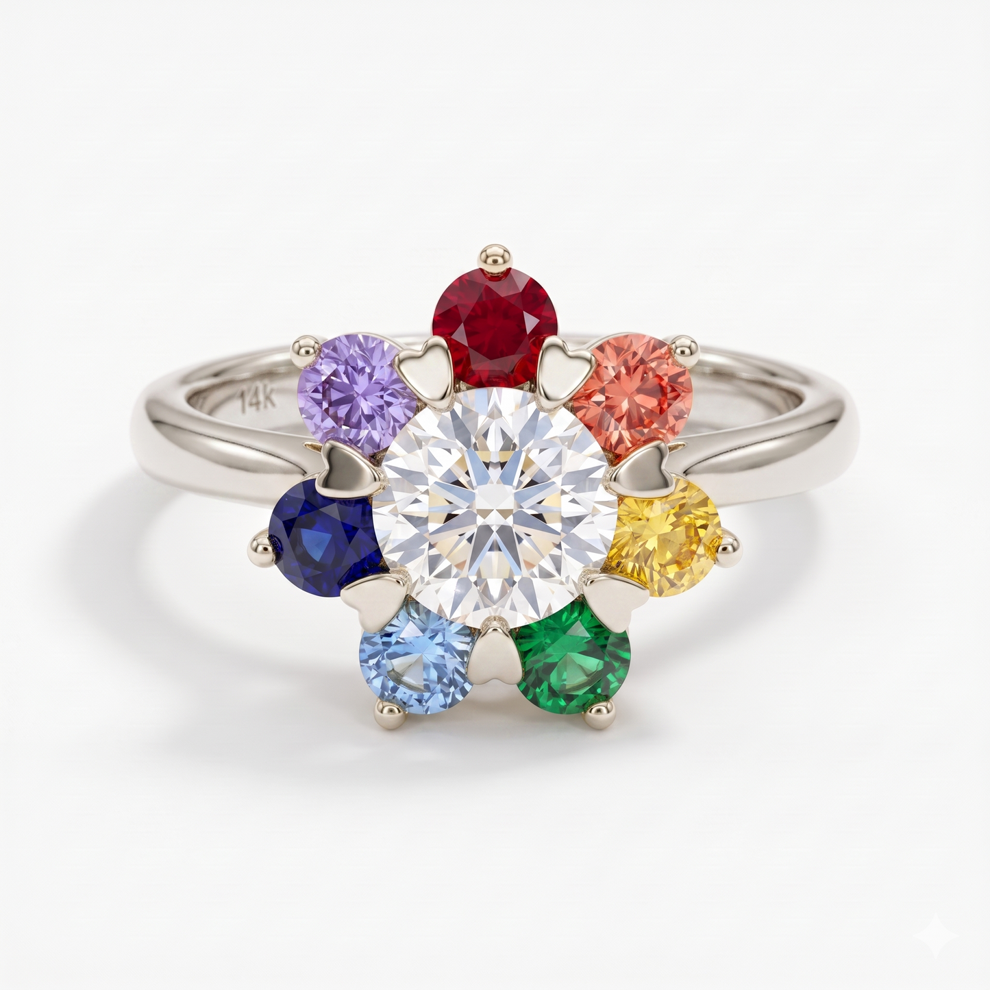1.50ct Round Cut Lab-Grown Engagement Ring