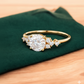 1.180 ct Round Cut Lab Grown Diamond Engagement Ring