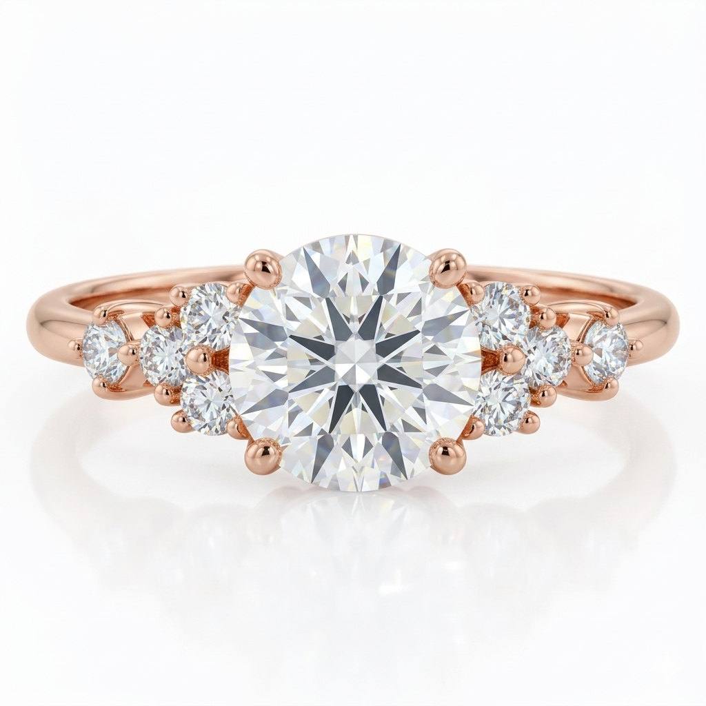 1.18 ct Round Cut Lab Diamond Ring – Ethical Luxury