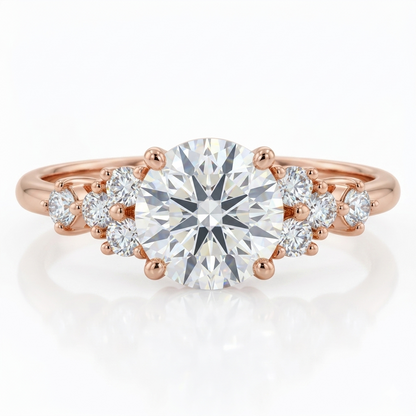 1.18 ct Round Cut Lab Diamond Ring – Ethical Luxury