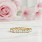 1.00 Ct Round & Baguette Lab Diamond Eternity Band – 14K Gold