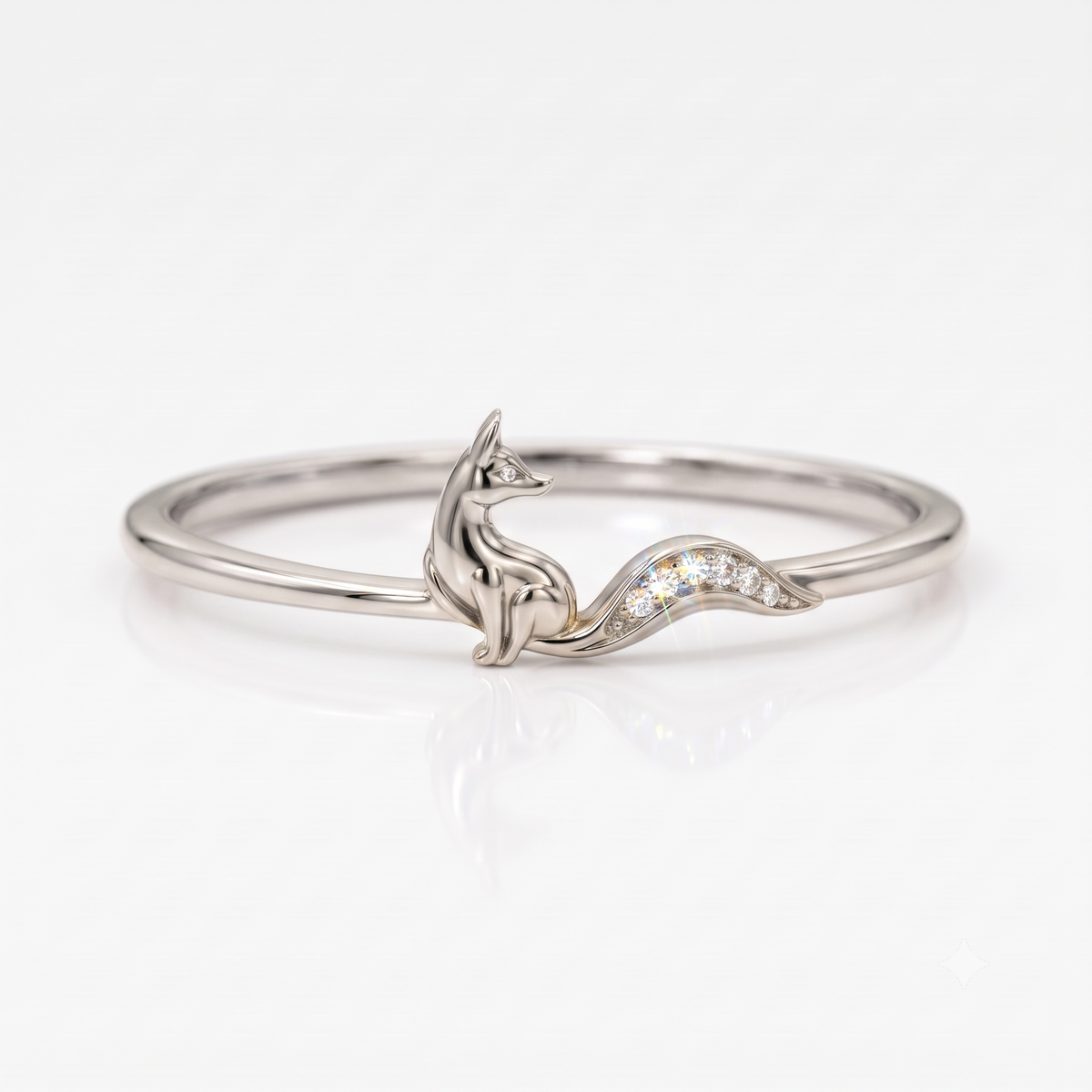 gold fox ring
