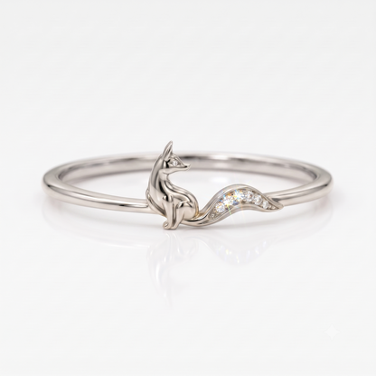 gold fox ring
