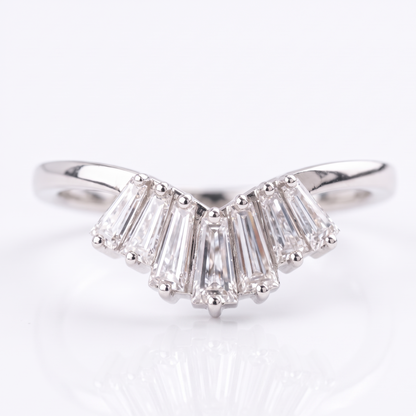wedding band baguette​

