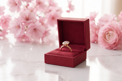 0.210ct Heart Halo Lab Grown Diamond Pendant Necklace Gift