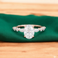 2.30ct Oval Cut Lab-Grown Diamond Engagement Ring