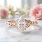 1.21 Ct Lab Grown Marquise Diamond Ring