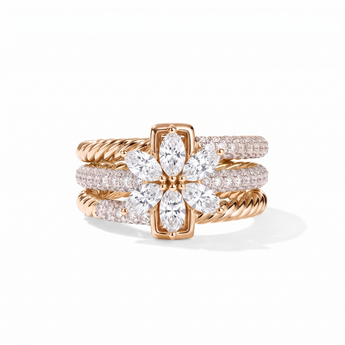 diamond wedding ring marquise​

