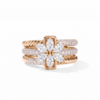 diamond wedding ring marquise​

