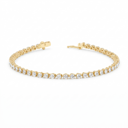 1.40 carat Natural Diamond Eternity Bracelet, Tennis Bracelet