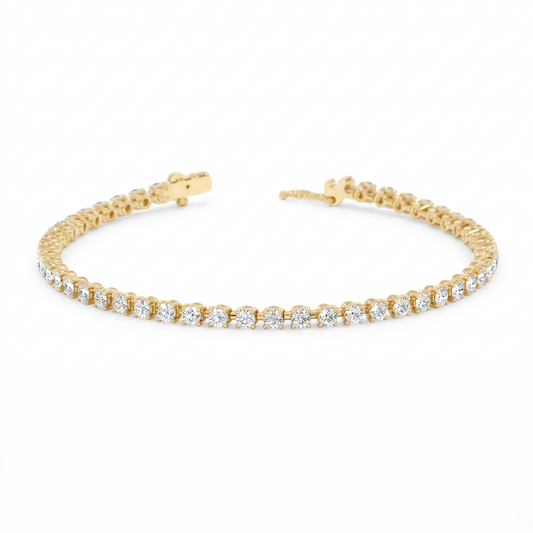 1.40 carat Natural Diamond Eternity Bracelet, Tennis Bracelet