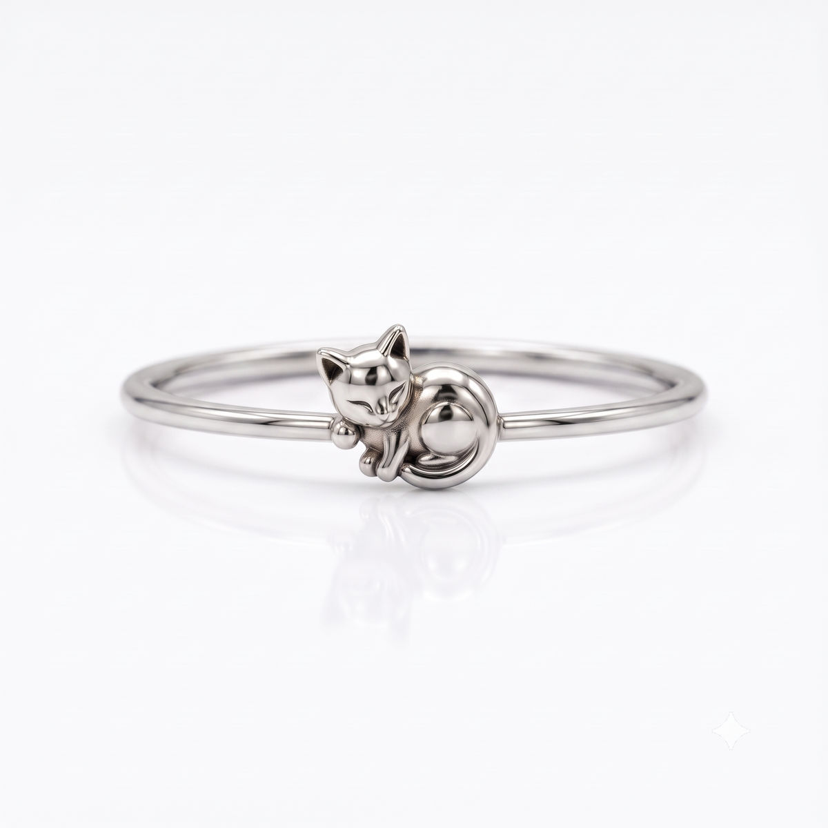 gold cat ring
