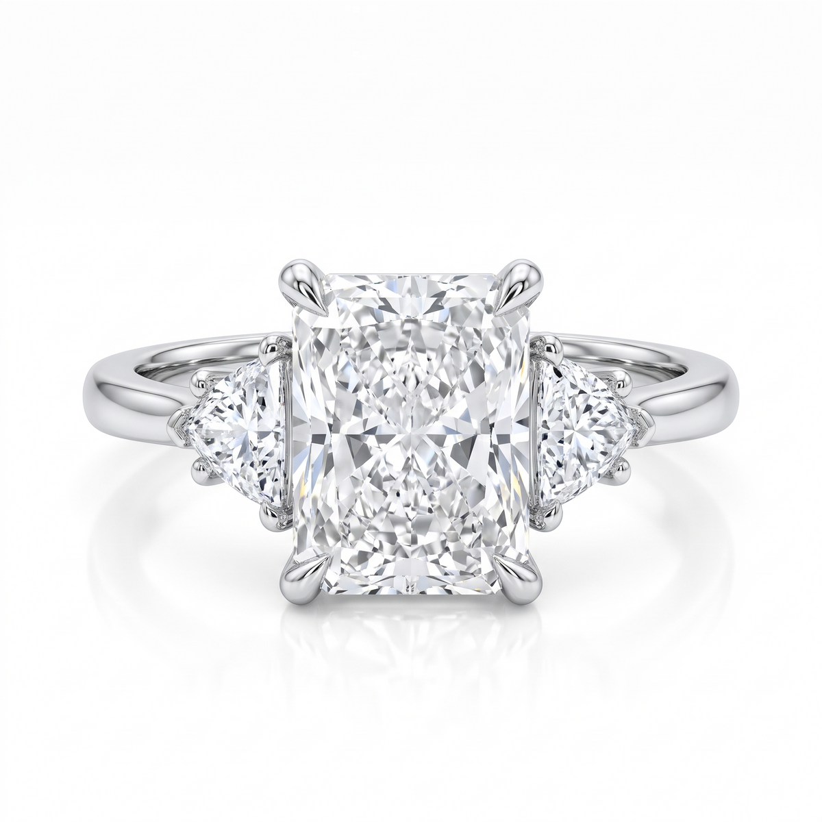 three stone diamond ring​

