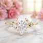 2.16 Ct Marquise Lab Grown Diamond Engagement Ring