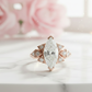 3.930ct Marquise Cut Lab-Grown Diamond Engagement Ring