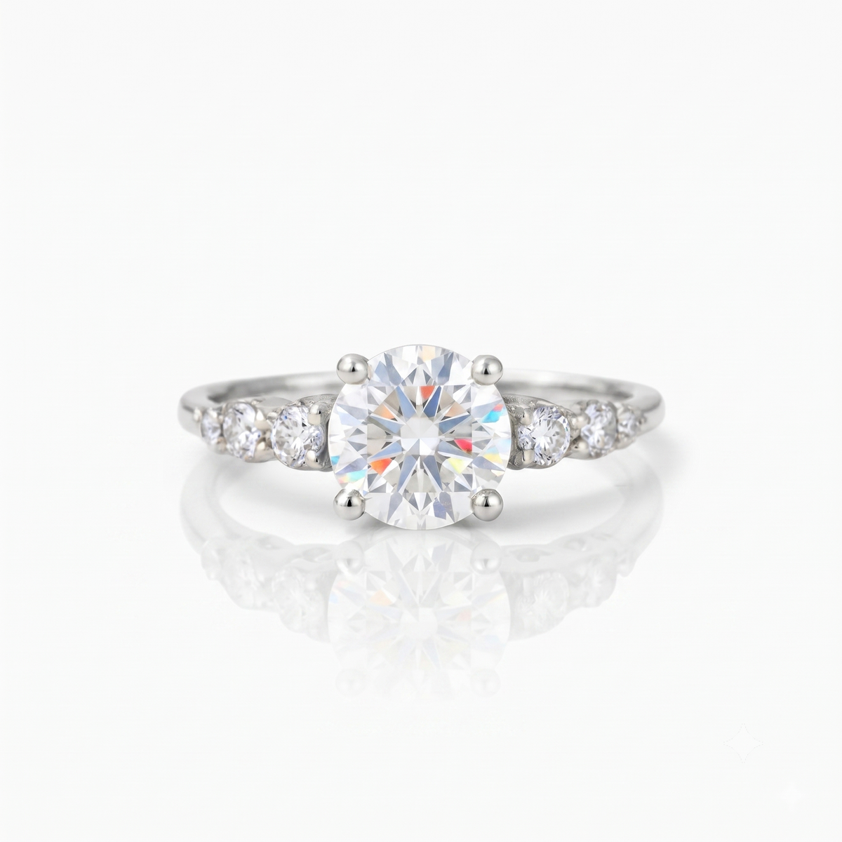 1.00 ct Lab-Grown Diamond Ring | Round & Classic Design