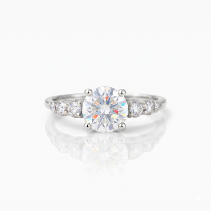 1.00 ct Lab-Grown Diamond Ring | Round & Classic Design