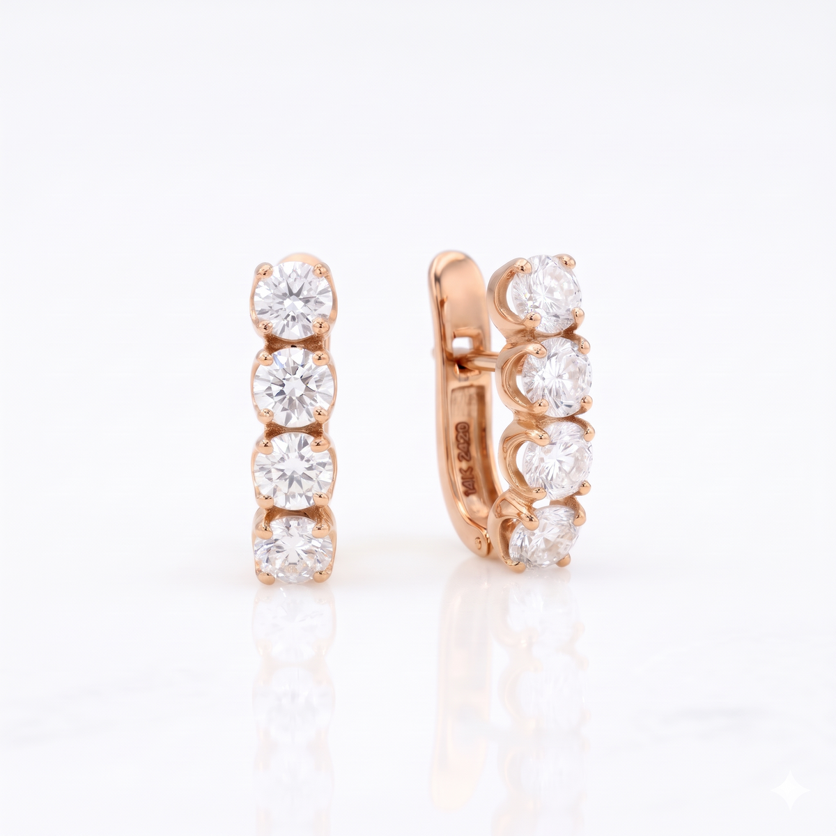 huggie hoops earrings​

