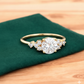 1.180 ct Round Cut Lab Grown Diamond Engagement Ring