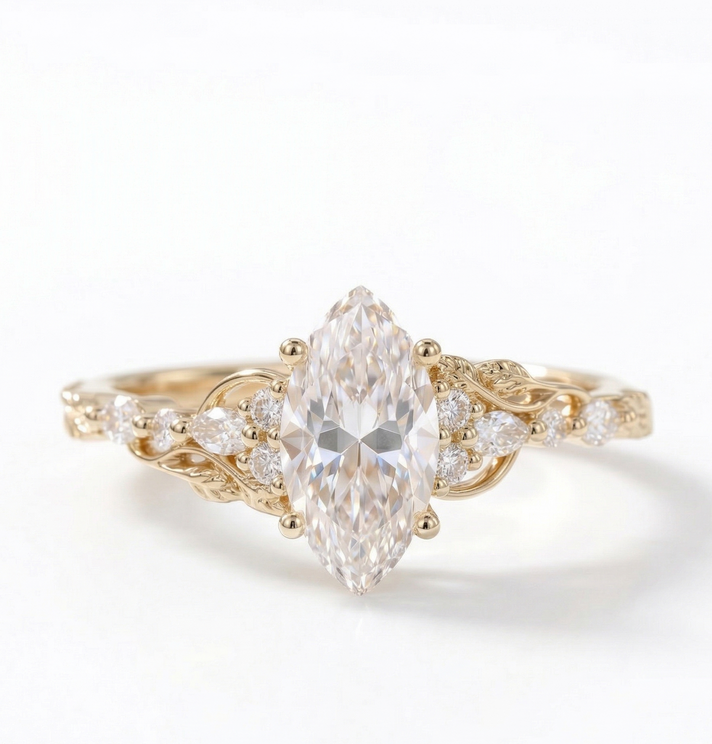 marquise diamond ring engagement​

