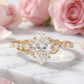 diamond marquise solitaire ring​

