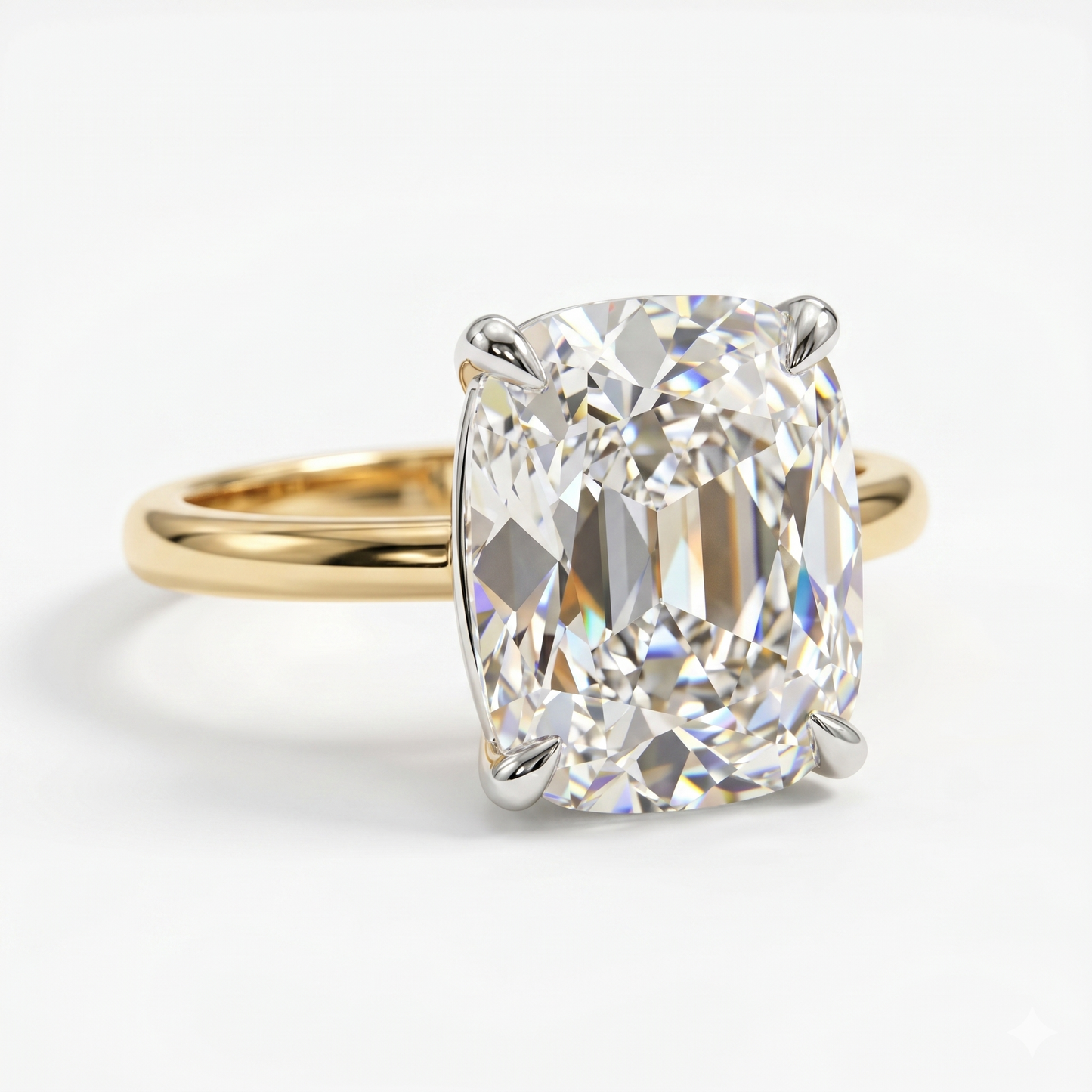 3.46ct Cushion Cut Lab-Grown Engagement Ring