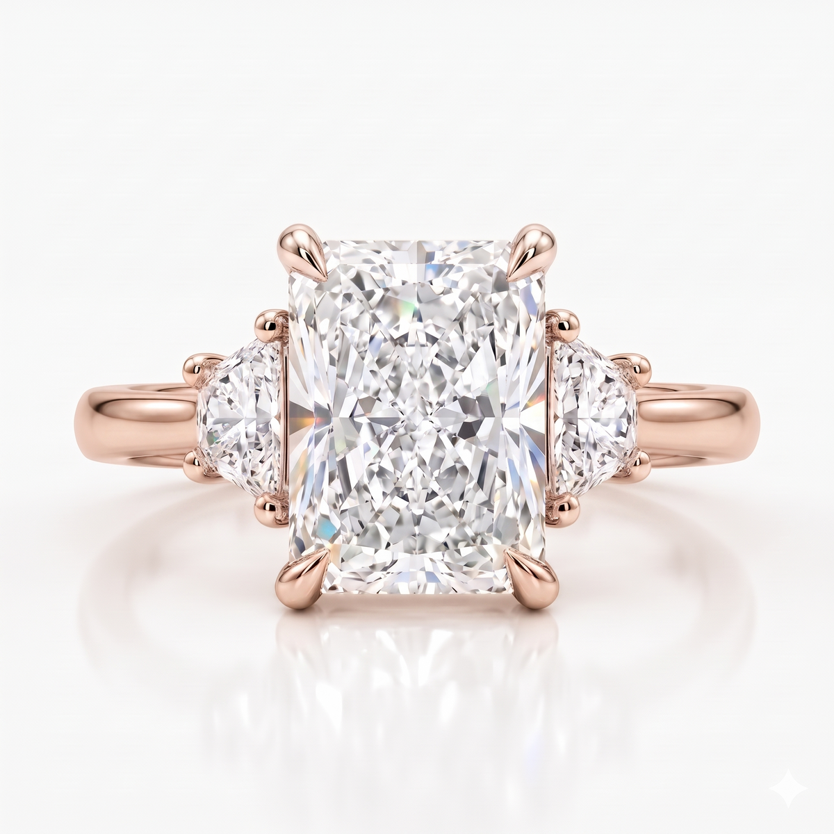 3 stone engagement rings