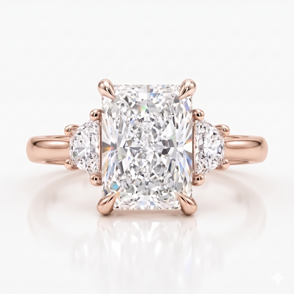 3 stone engagement rings
