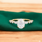 2.30ct Oval Cut Lab-Grown Diamond Engagement Ring