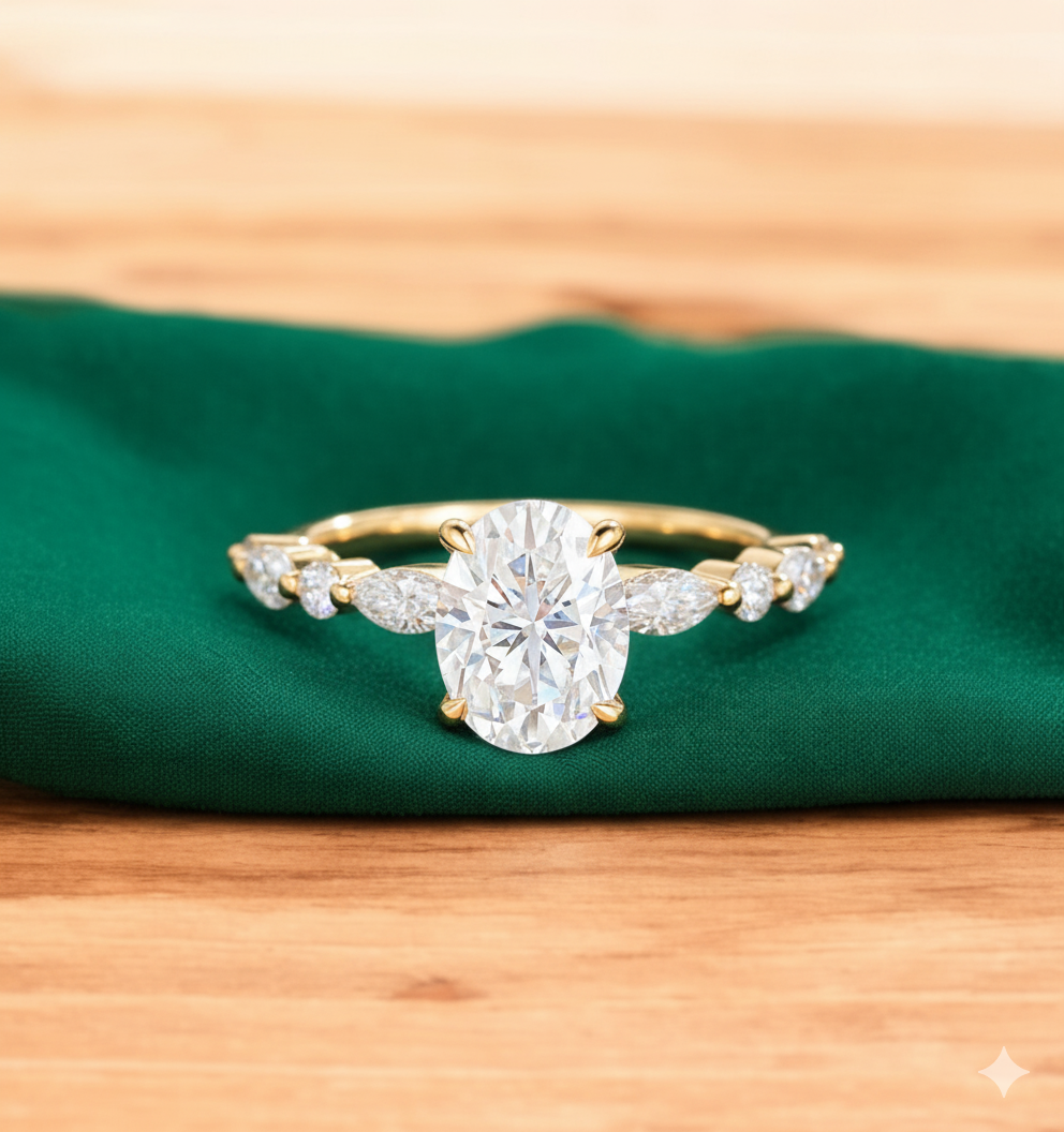 Lab Grown Pave Rings – Sustainable Sparkle, Elegant Design