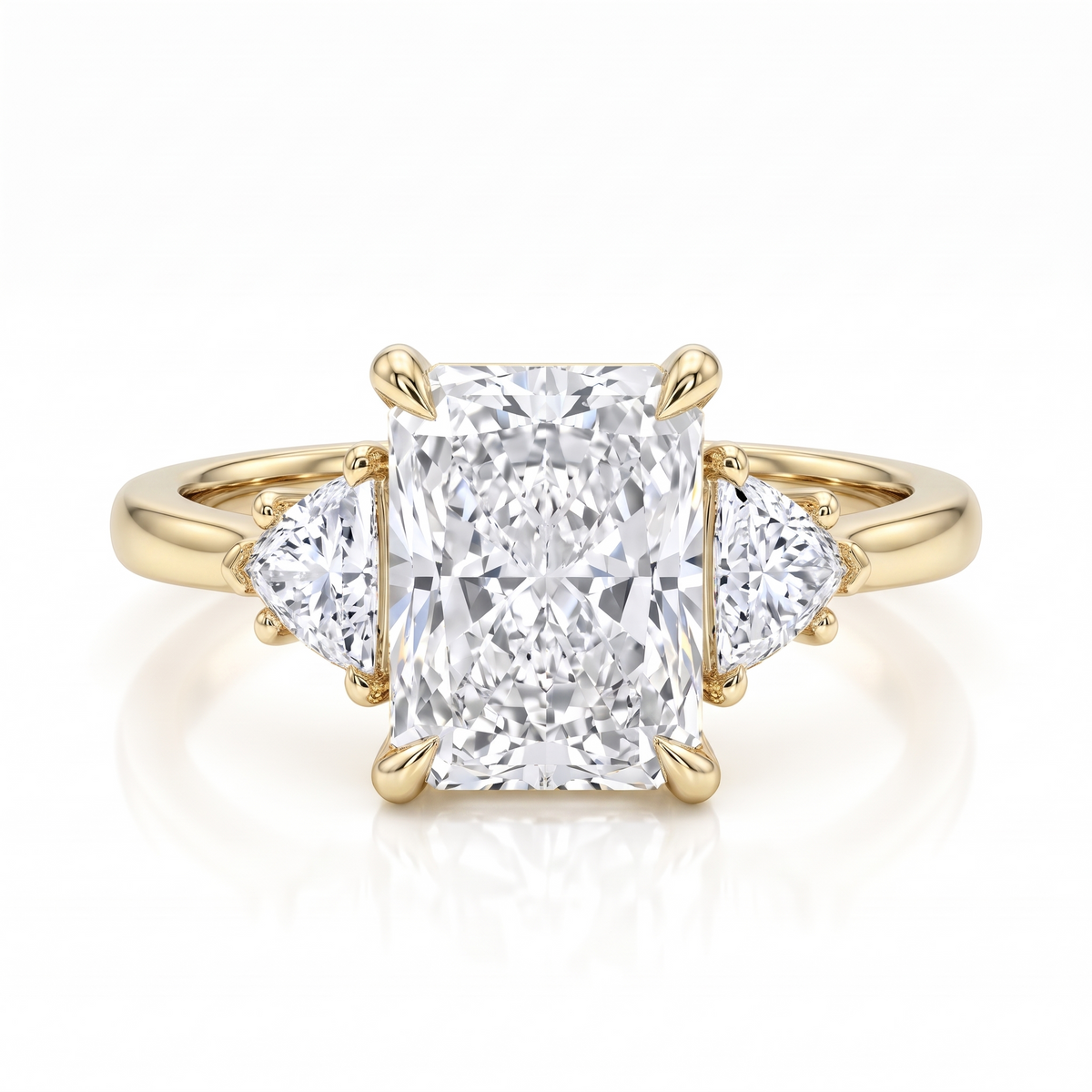 three stone engagement rings​

