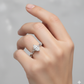 0.536ct Marquise Lab Grown Diamond Engagement Ring