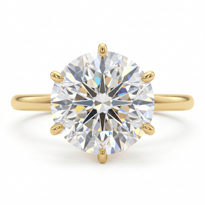 Round 1 Ct Lab Diamond Ring – Classic Engagement Jewelry
