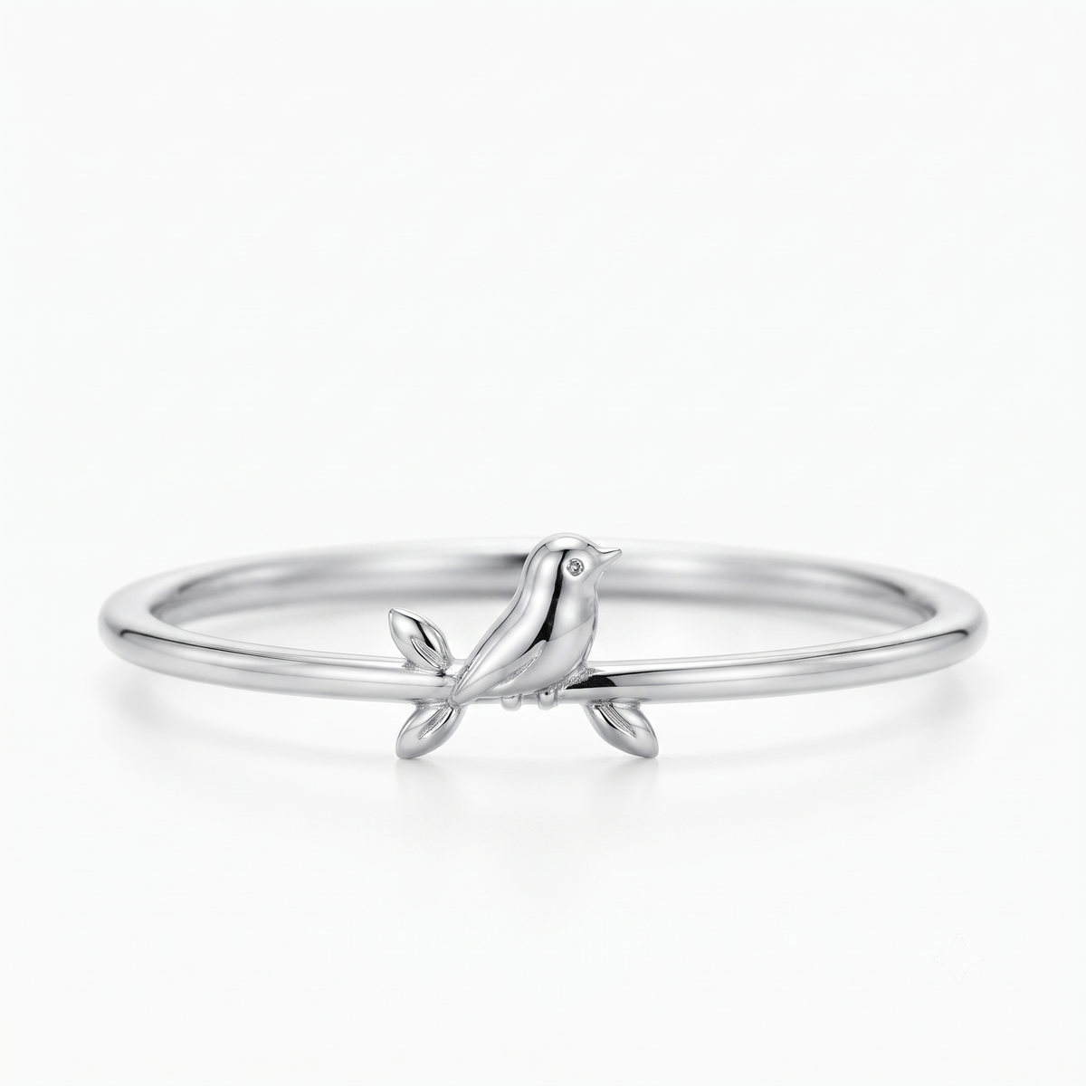 gold bird ring​

