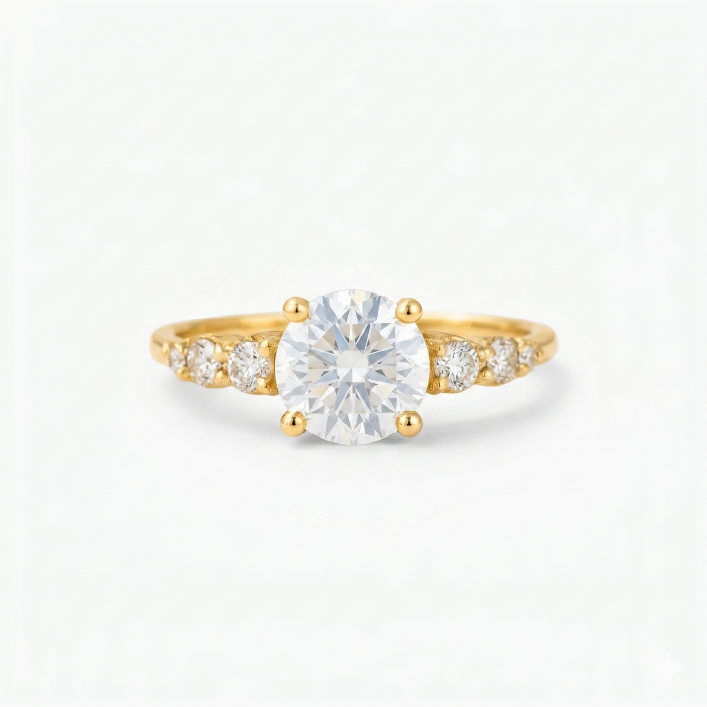1.00 ct Lab-Grown Diamond Ring | Round & Classic Design