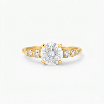 1.00 ct Lab-Grown Diamond Ring | Round & Classic Design