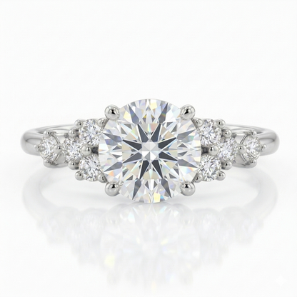 1.18 ct Round Cut Lab Diamond Ring – Ethical Luxury