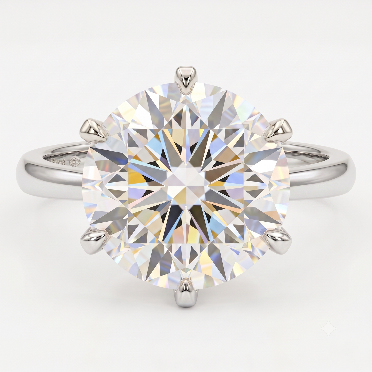 2.00ct Round cut Solitaire Lab-Grown engagement ring