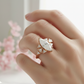 4.180ct Marquise Cut Lab-Grown Diamond Engagement Ring