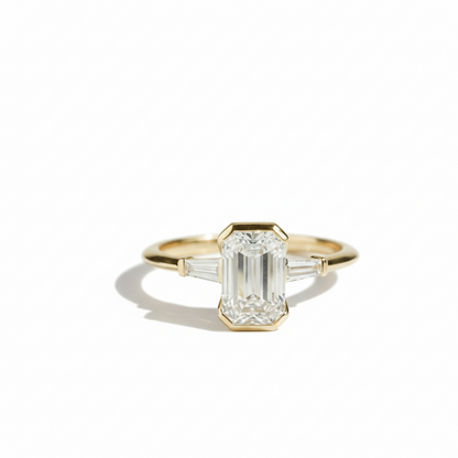 2.40 CT Emerald Cut Ring