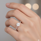 1.120 ct Round Cut Lab Grown Diamond Engagement Ring • Classic Solitaire or Halo Bridal Ring