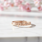 14K Solid Gold Custom Letter Ring – Inez Initial Minimal Ring