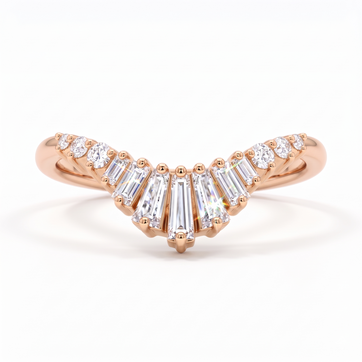 chevron eternity band​

