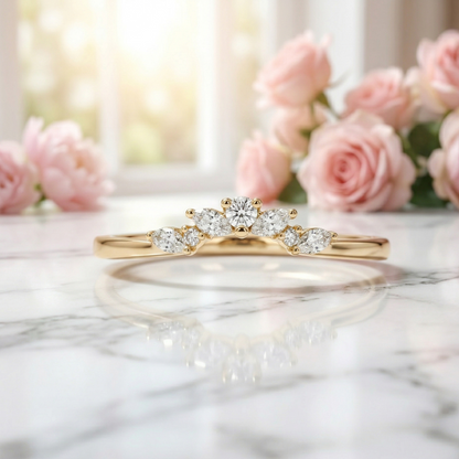 marquise diamond engagement ring​

