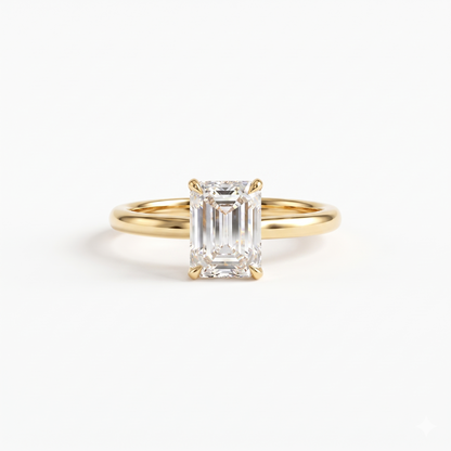 emerald and gold ring​

