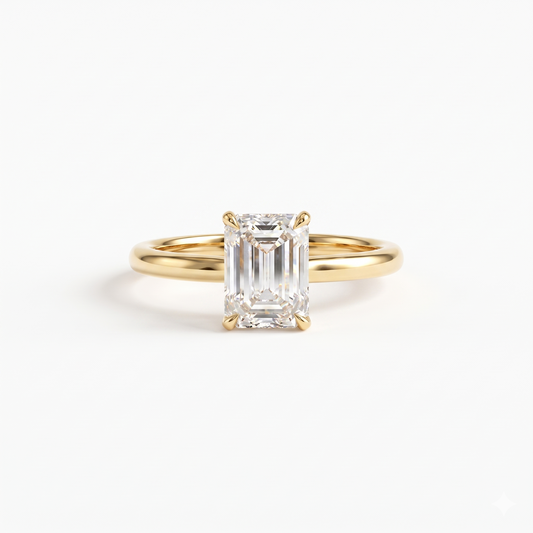emerald and gold ring​

